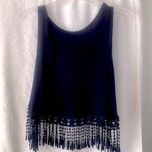 Dark blue , size M , blouse shirt